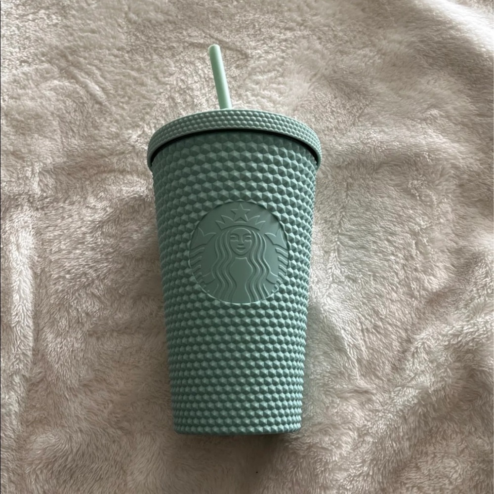 Studded Starbucks tumbler